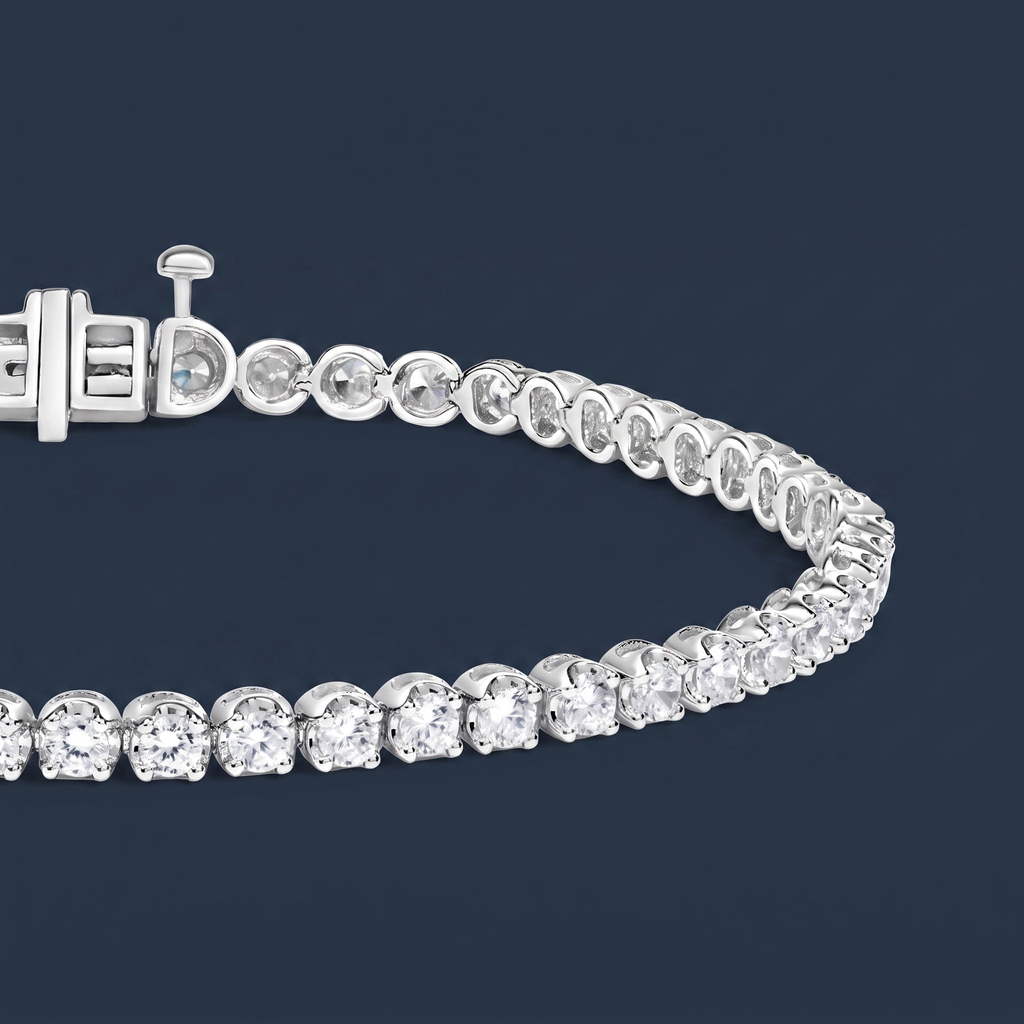6.5 in. Certified Lab Diamond Tennis Bracelet (2 ct. tw.) in 14K White Gold