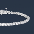 6.5 in. Certified Lab Diamond Tennis Bracelet (2 ct. tw.) in 14K White Gold