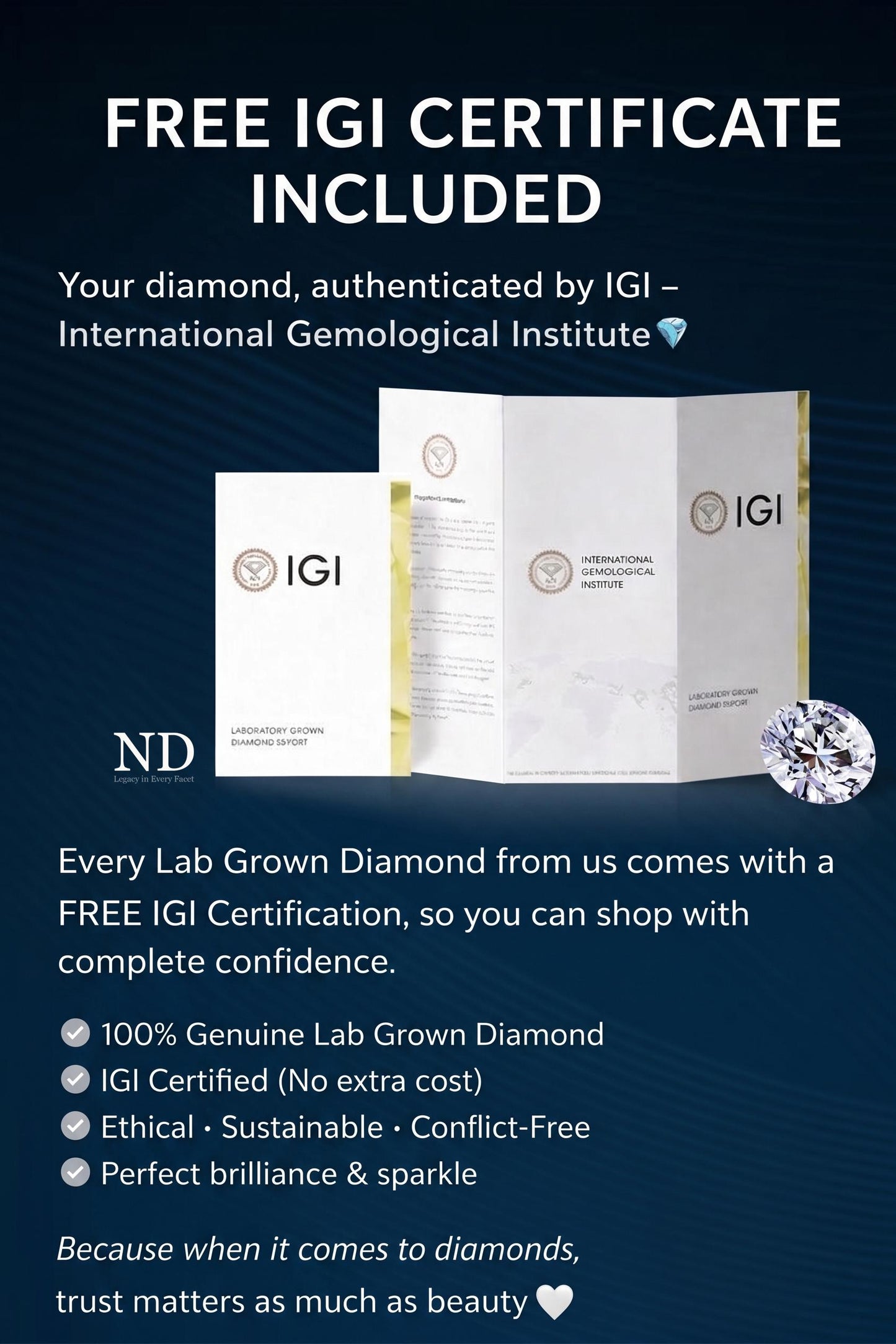 2 Carat Marquise Cut Lab Grown Diamond Hidden Halo Engagement Ring / E VVS IGI Certified / Thin Proposal Ring in 18k Yellow Gold 6 Prong