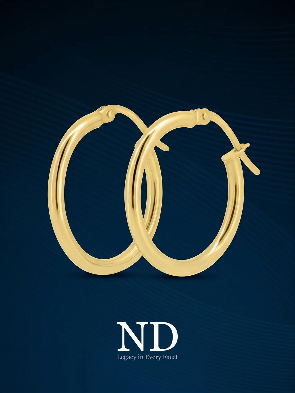 Minimalist 14k Gold Hoops / Solid Gold Hoop Earrings / Dainty Everyday Jewelry / Rose Gold White Gold / Earring Charm Compatible Hoops